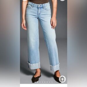 Buckle Black Fit No 53 Cropped Wide Leg Jeans